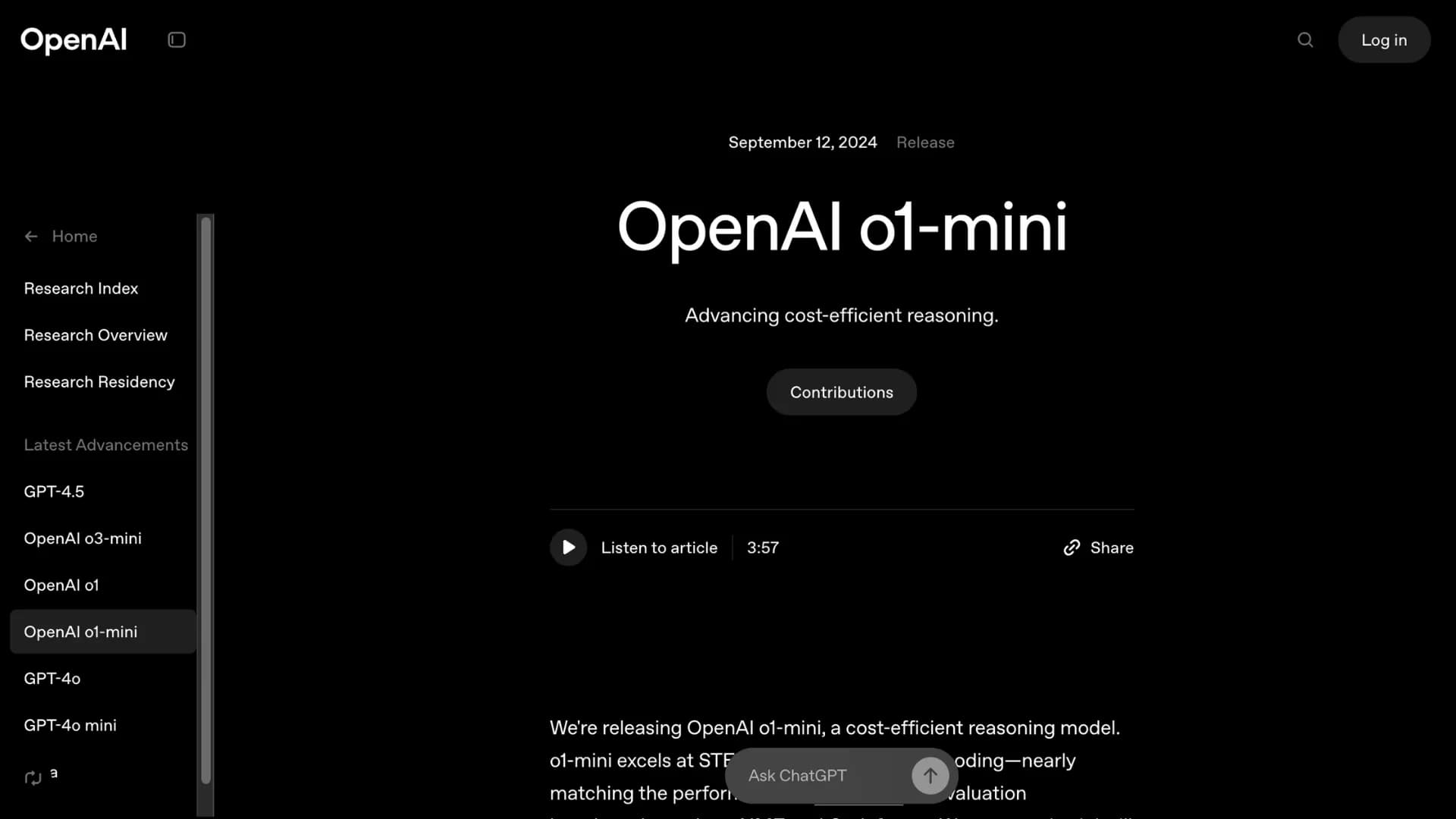 OpenAI Lança Novos Modelos O1 e O1-mini: O Que Há de Novo
